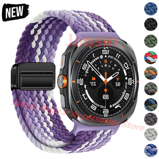 Braided Magnetic Buckle Strap for Galaxy Watch Ultra