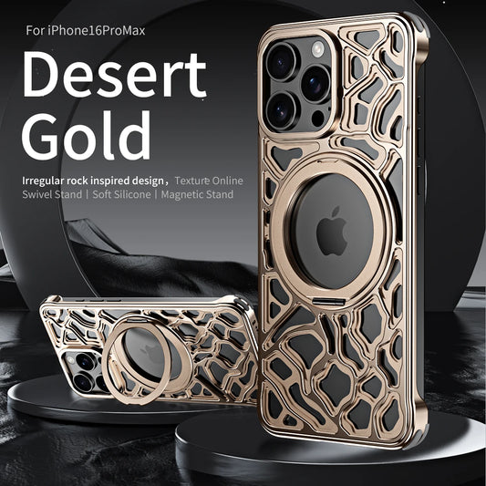 Metal Carbon Fiber Shockproof iPhone Case