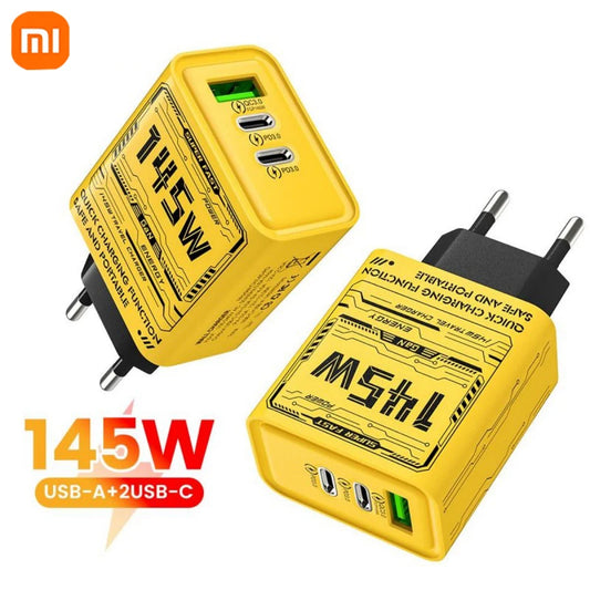 Xiaomi 145W 3-Ports Ultra Fast Charging 3.0 Super Charging Adapter