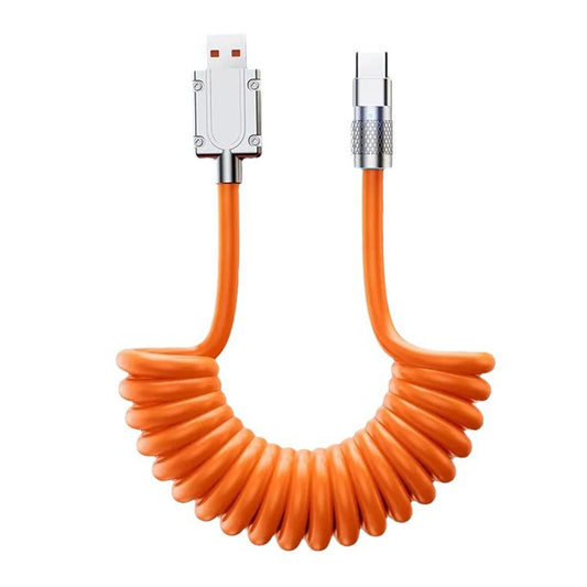 Car Type-C Spring Cord