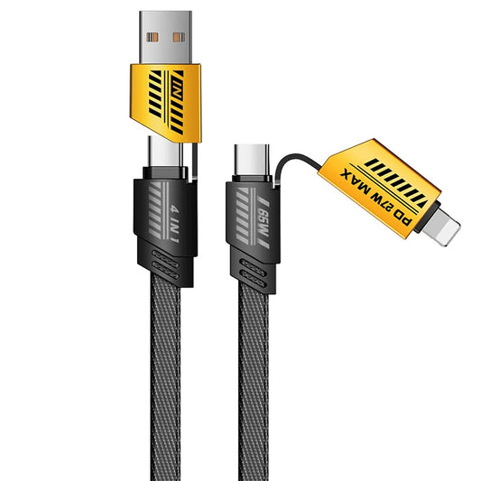 Four-in-one 6A Fast Charging Cable